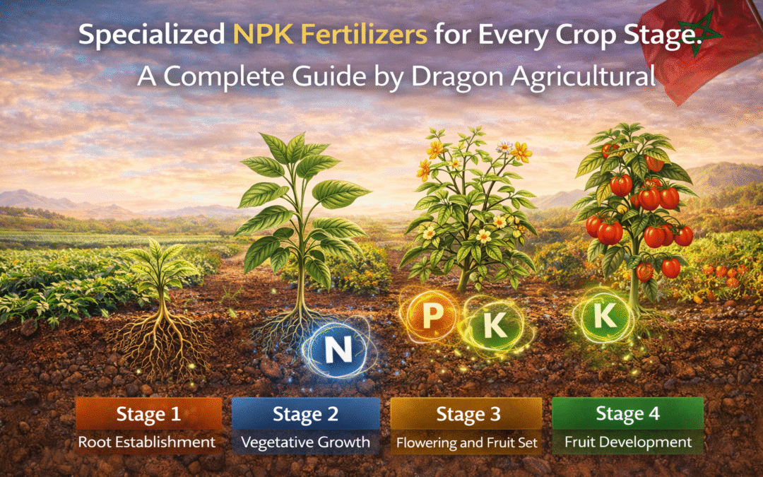 Engrais NPK spécialisés pour chaque stade de culture : un guide complet par Dragon Agricultural