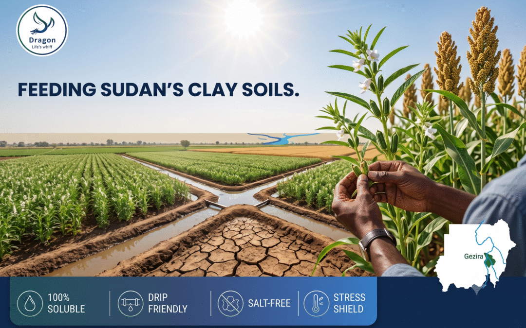 Feeding Sudan’s Clay Soils: Sesame, Sorghum, and the Nutrition Gap on the Gezira Plains