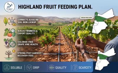 Stone Fruit and Table Grapes in Jordan’s Highlands: A Season-Long Feeding Plan
