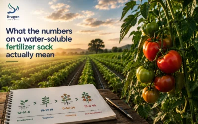 What the numbers on a water-soluble fertilizer sack actually mean