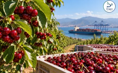 Cherries in Chile: nutrition for a fruit that has to survive 23 days at sea